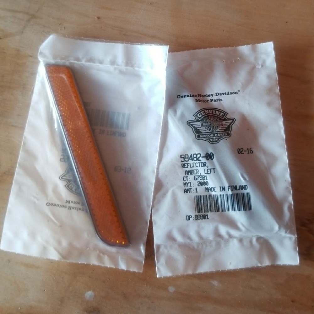 **SOLD***Harley-Davidson reflectors